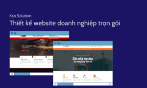 thiết kế website doanh nghiệp